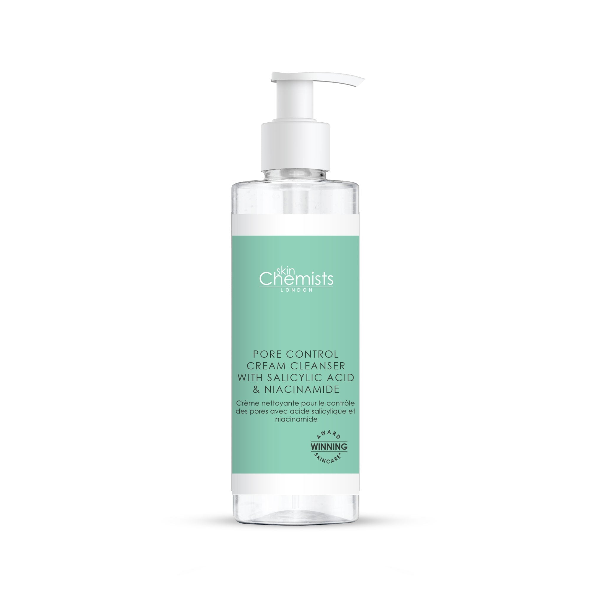 Pore Control Cream Cleanser with Salicylic Acid & Niacinamide 200ml - skinChemists